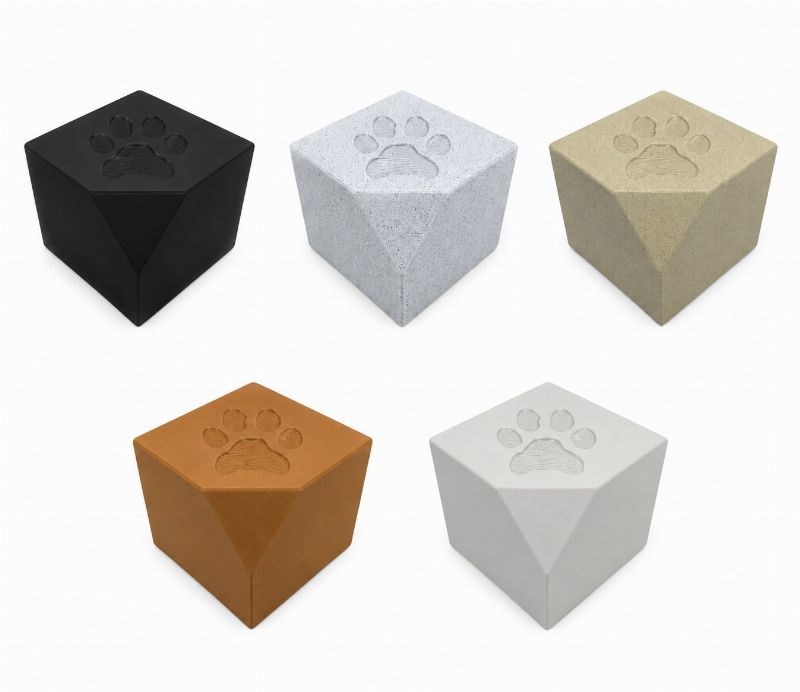 URNA LYRA 3D CON HUELLA  ELEGIR COLOR EN PETICIONES DEL CLIENTE